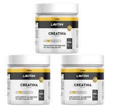 Kit 3 Lavitan Creatina Em Pó 300g + 1 Dosador - Cimed Kit 3 Lavitan Creatina Em Pó 300g + 1 Dosador - Cimed