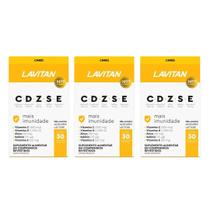 Kit 3 Lavitan Imunidade CDZSE Com 30 Comprimidos Revestidos