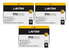 Kit 3 Lavitan Zma Performance 30 Comprimidos Cimed Sem Sabor Kit 3 Lavitan Zma Performance 30 Comprimidos Cimed Sem Sabor