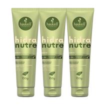 Kit 3 Leave in Haskell HidraNutre Hidratação e Nutrição 150 ML