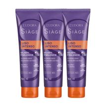 Kit 3 Leave In Selante Finalizador Liso Intenso Liss 100ml Siàge