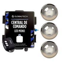 Kit 3 LED MONO 10W + Central de Comando Globaltech 60W Kit 3 LED MONO 10W + Central de Comando Globaltech 60W