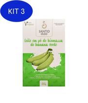 Kit 3 Leite De Biomassa De Banana Verde Em Pó 200G - Santo Óleo