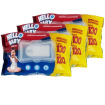 Kit 3 Lenço Umedecido Hello Baby Dreams - Total de 390 Unidades - Com Tampinha Kit 3 Lenço Umedecido Hello Baby Dreams - Total de 390 Unidades - Com Tampinha