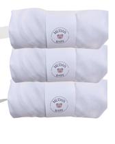 Kit 3 Lençóis Avulsos para Berço Americano em Malha Lisa Hipoalergênica com Elástico 160 x 98 x 12cm Kit 3 Lençóis Avulsos para Berço Americano em Malha Lisa Hipoalergênica com Elástico 160 x 98 x 12cm