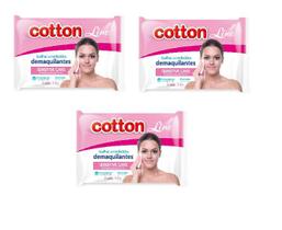 Kit 3 Lenços Umedecidas Demaquilantes 24UN Extra Suave