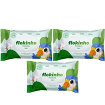 Kit 3 Lenços Umedecidos Flokinho Premium Baby 100un Kit 3 Lenços Umedecidos Flokinho Premium Baby 100un