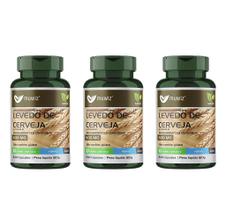 Kit 3 Levedo De Cerveja 240 Cápsulas - Muwiz