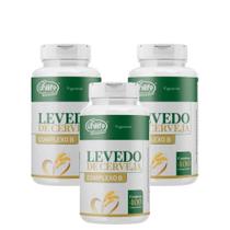 Kit 3 Levedo de Cerveja Complexo B 3x400 Comprimidos 450mg Vegano Unilife