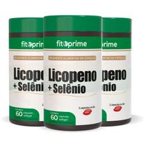 Kit 3 Licopeno com Selênio 60 Cápsulas 500mg Fitoprime Kit 3 Licopeno com Selênio 60 Cápsulas 500mg Fitoprime