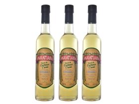 Kit 3 Licor de Cachaça Creme Umburana Paratiense 500 ml Coquetéis Exótimos Cachaça Lembrancinha Presente Presenteável