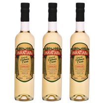 Kit 3 Licores De Cachaça Paratiense 500 Ml