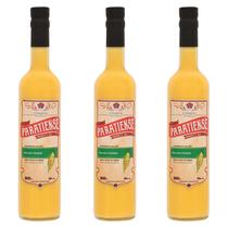 Kit 3 Licores de Milho Paratiense 500 ml Creme Sabores Original Garrafa Fino Nacional Tradicional Sobremesas Kit 3 Licores de Milho Paratiense 500 ml Creme Sabores Original Garrafa Fino Nacional Tradicional Sobremesas