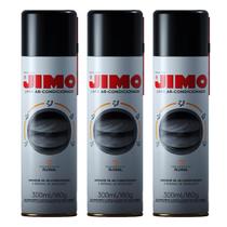 Kit 3 Limpa Ar Condicionado Automotivo Higieniza 300ml Jimo