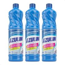 Kit 3 Limpa Cerâmicas, Rejuntes e Azulejos Lavanda 1L Rende até 15 Litros