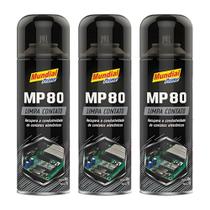 Kit 3 Limpa Contato Elétrico MP80 Spray 300mL Mundial Prime Kit 3 Limpa Contato Elétrico MP80 Spray 300mL Mundial Prime