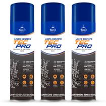 Kit 3 Limpa contato elétrico spray 300 ml Tec Pro - Tecbril - Tecbril