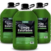 Kit 3 Limpa Estofados Banco Sofá Carpete Tira Manchas A Seco 5L Vintex Vonixx Kit 3 Limpa Estofados Banco Sofá Carpete Tira Manchas A Seco 5L Vintex Vonixx