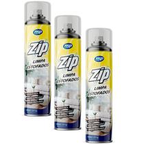 Kit 3 Limpa Estofados Spray Zip Clean 300Ml - My Place