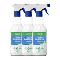Kit 3 Limpa Gordura Desengordurante Vinagreen 500ml Com Álcool Limpeza Completa Ajulejo Fogão Pia Coifa Grelha Grill Churrasqueira Multissuperfícies Kit 3 Limpa Gordura Desengordurante Vinagreen 500ml Com Álcool Limpeza Completa Ajulejo Fogão Pia Coifa Grelha Grill Churrasqueira Multissuperfícies