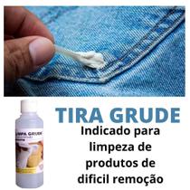 Kit 3 Limpa Grude Removedor Manchas Batom Cola Grudes 240ml - W&W