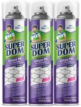 Kit 3 Limpa Pó Ar Comprimido Domline Spray 300Ml