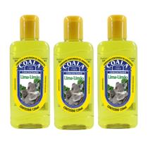Kit 3 Limpador Aromatizador Coala Lima-limão Perfumado Concentrado em Frasco 120ml