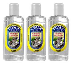 Kit 3 Limpador Concentrado Coala Eucalipto Citriodora 120ml Kit 3 Limpador Concentrado Coala Eucalipto Citriodora 120ml