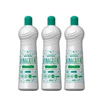 Kit 3 Limpador Multiuso Vinagre Hipoalergênico 500ml Vinagreen