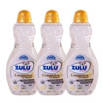 Kit 3 Limpador Perfumado Bambu Zulu Coala Perfumes Essência de Chá Branco 500ml Kit 3 Limpador Perfumado Bambu Zulu Coala Perfumes Essência de Chá Branco 500ml