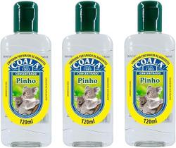 Kit 3 Limpador Perfumado de Ambiente 120ml Coala Pinho