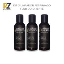 Kit 3 Limpador Perfumado Via Aroma 120 mL Flor do Oriente Kit 3 Limpador Perfumado Via Aroma 120 mL Flor do Oriente