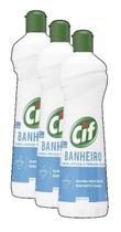 kit 3 Limpador Ultra Rápido Cif Limpeza Banheiro Sem Cloro Squeeze 500ml kit 3 Limpador Ultra Rápido Cif Limpeza Banheiro Sem Cloro Squeeze 500ml