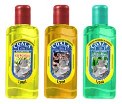 Kit 3 Limpadores Coala Citronela, Cravo Canela e Capim-limão Kit 3 Limpadores Coala Citronela, Cravo Canela e Capim-limão