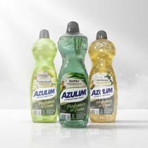 Kit 3 Limpadores Perfumado Azulim Perfumes Sofisticados 1l Chá Branco, Bambu e Pera Inglesa Kit 3 Limpadores Perfumado Azulim Perfumes Sofisticados 1l Chá Branco, Bambu e Pera Inglesa