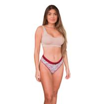 Kit 3 Lindas Calcinha Algodão Cores Sortidas Atacado Revenda