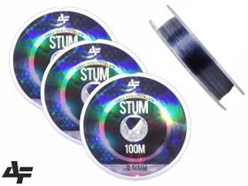 Kit 3 Linhas Monofilamento Albatroz Stum 0,50mm 40,8lb/18,5kg (300 Metros)