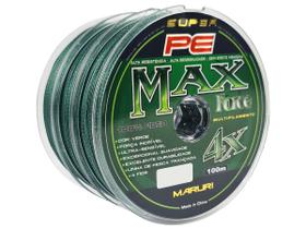Kit 3 Linhas Multifilamento Maruri PE Max Force 4x 0,26mm 52lbs/24kg - (3x 100 Metros) Kit 3 Linhas Multifilamento Maruri PE Max Force 4x 0,26mm 52lbs/24kg - (3x 100 Metros)