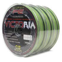 Kit 3 Linhas Multifilamento Maruri Victoria 0,34mm 48lbs/21,8kg (3x 100 Metros)