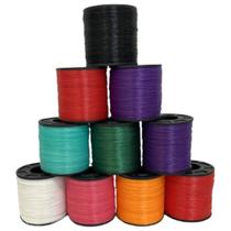 Kit 3 Linhas Nylon 200 Jardas Cores Variadas Pipa