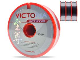 Kit 3 Linhas Victoria Crystal Maruri 0,33mm 13lbs/6kg - (3x 100 Metros)