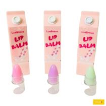 Kit 3 Lip Balm Caixinha Leite Coleção Milk Hidratante Labial - Sp Colors