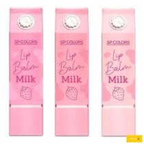 KIT 3 Lip Balm Milk Caixinha Leite Hidratante SPColors - SP COLORS