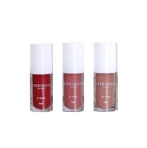 Kit 3 Lip Blush Batom Alyce Gontijo Enérg, Intensa e Autent Kit 3 Lip Blush Batom Alyce Gontijo Enérg, Intensa e Autent