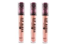 Kit 3 Lip Gloss Hidra. Cor 03 Rosa Bêbe 4ml - Ramona Make Up