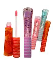 Kit 3 lip oil com glitter ação hidratante intenso