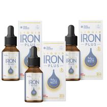 Kit 3 Liquid Iron PLUS Baby Kids Ferro Multivitamínico TrueSource 30ml