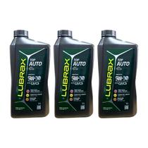 Kit 3 Litros Oleo Lubrax 5W30 Sintético Acea C2 C3 Top Auto Kit 3 Litros Oleo Lubrax 5W30 Sintético Acea C2 C3 Top Auto