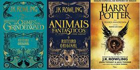 KIT 3 LIVRO Animais fantásticos crime Grindelwald + Animais Fantásticos Onde Habitam + Harry Potter criança amaldiçoada