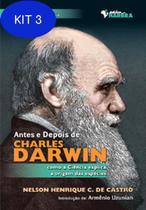 Kit 3 Livro Antes E Depois De Charles Darwin - Harbra